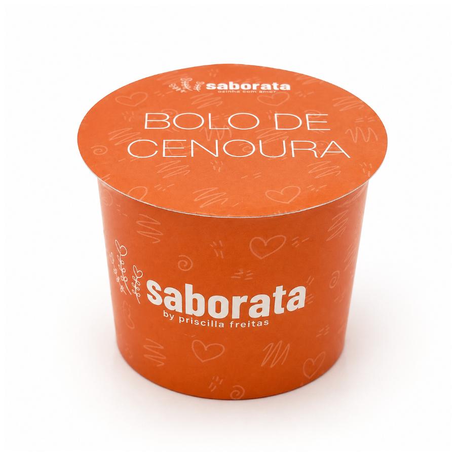 Bolo de Cenoura com Chocolate
